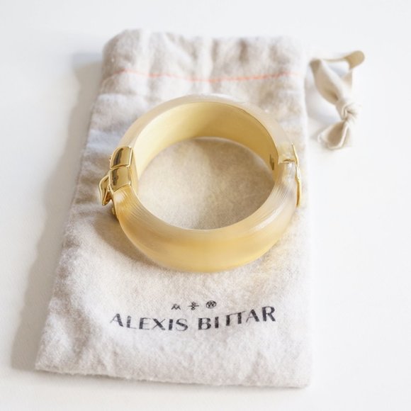 Alexis Bittar Lucite Hinge Bracelet - Picture 2 of 3